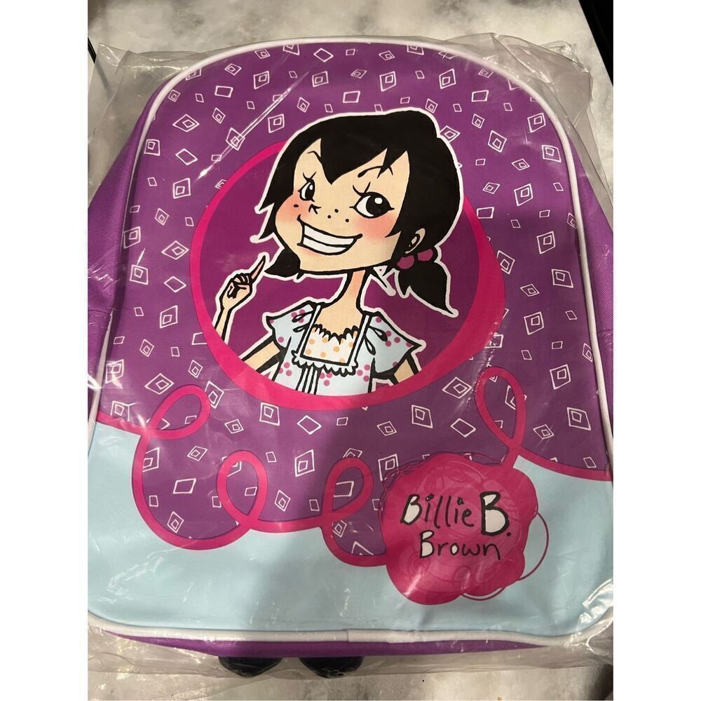 Brand new Billie B. Brown backpack. Still in plastic